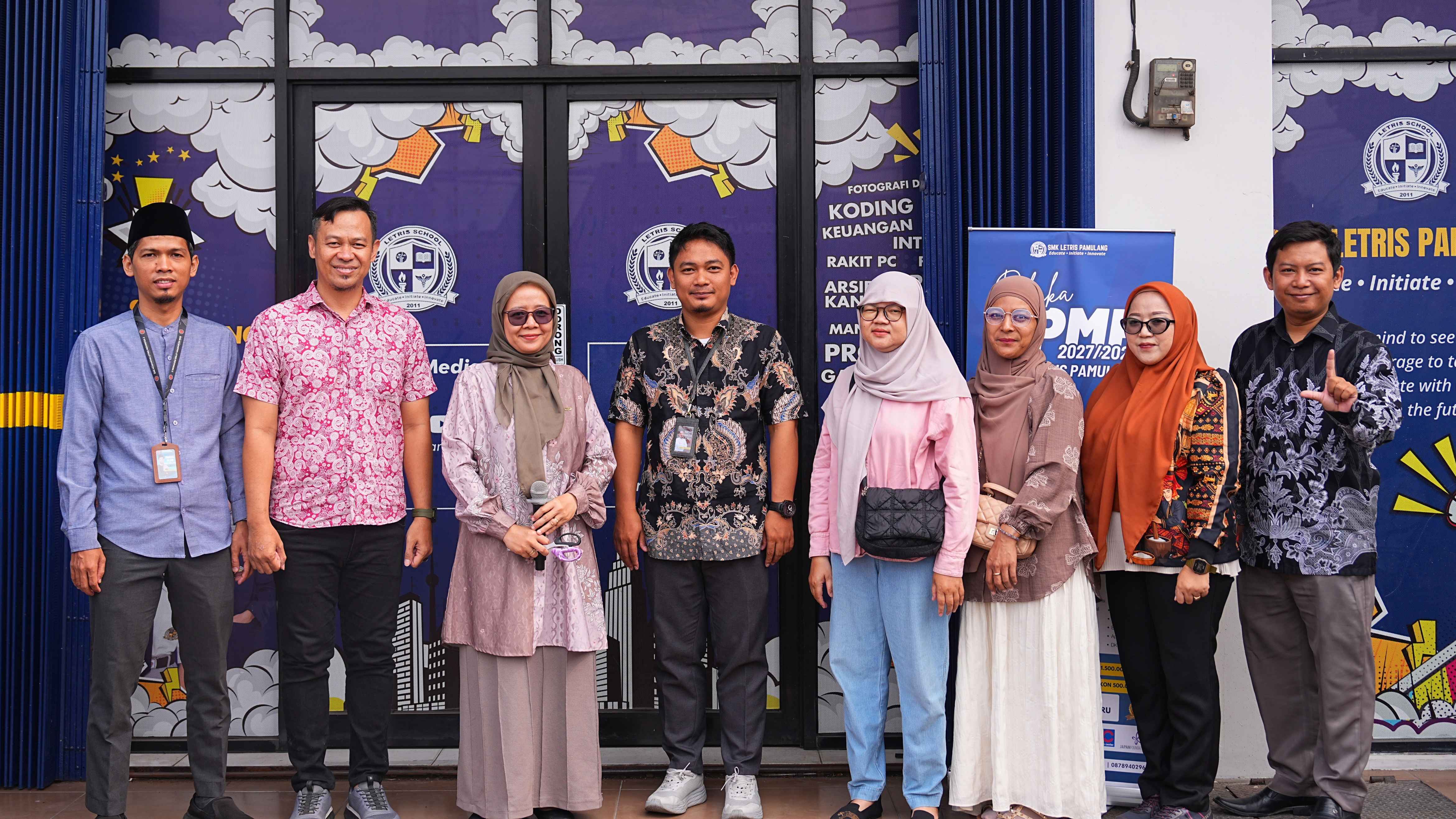 Resmi Dibuka! Opening SPMB Gelombang 1 SMK Letris Pamulang Hadirkan Layanan Cek Kesehatan Gratis